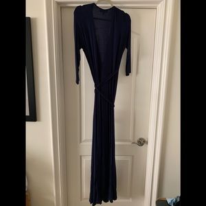 Lulus Long Sleeve wrap dress